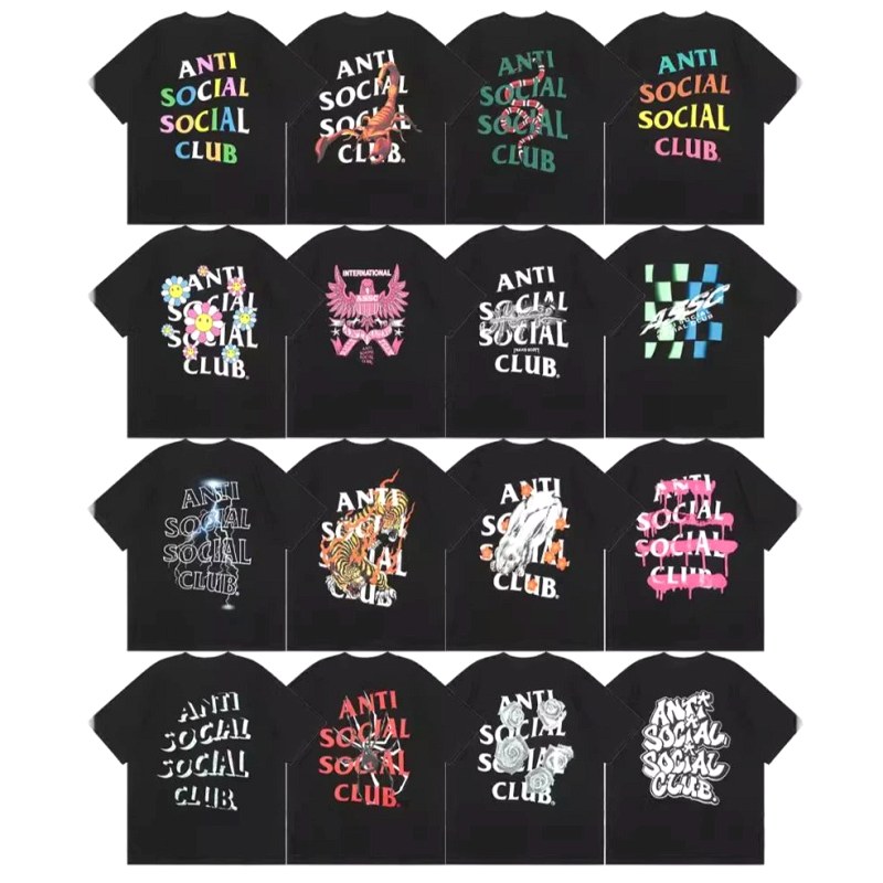 Anti Social Social Club Multicolor T-Shirt Collection Review: 230gsm Raglan Tees in a Numbered Print Run