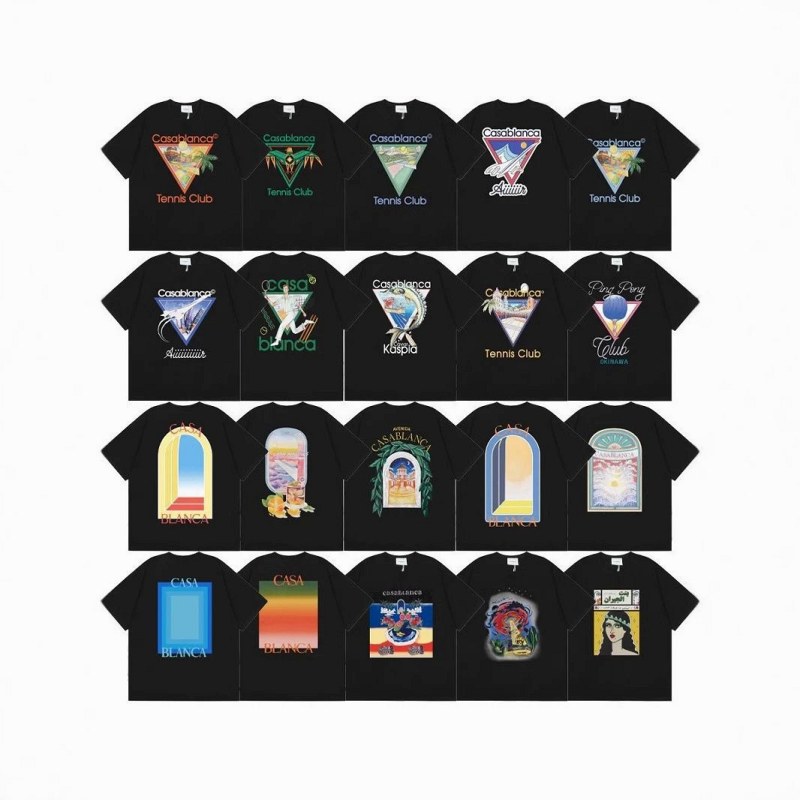 Casablanca Graphic Print Black T-Shirt Review: 250 g Cotton, Ordered and Tested