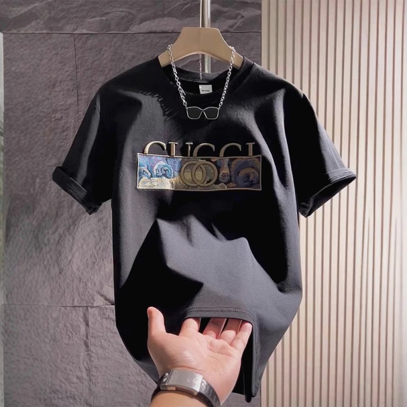Gucci Black T-Shirt Review: Checking the Chest Print Panel and the 65–80cm Body at $7.31
