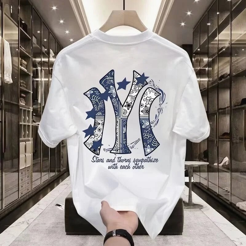 MLB Blue Printed Streetwear T-Shirt—Special Offer Review: Fabric Weight, Stitch Grade and Sizing Under the Bench Scale