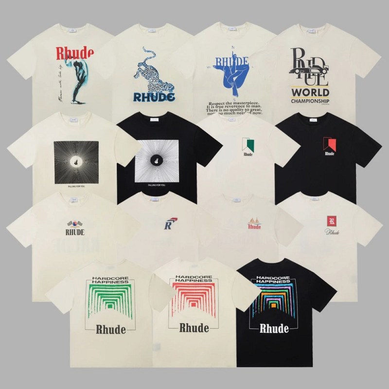 Rhude Multicolor T-Shirt Collection Review: What the 1–3 cm Tolerance Decides